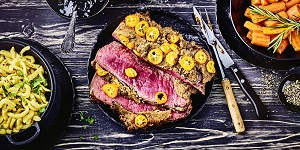 Roastbeef mit Orangen-Kruste