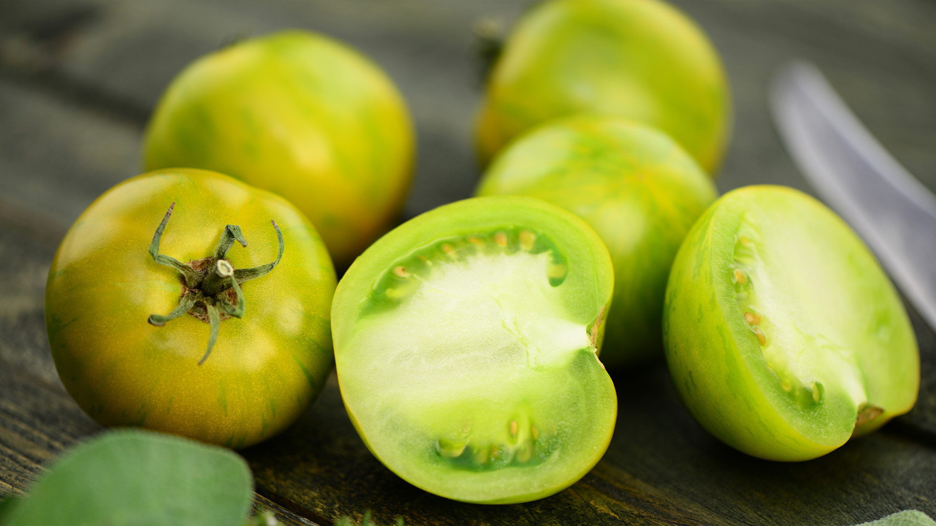 Die Grüne Tomate ist keine unreife rote Frucht, sondern eine eigene Sorte.